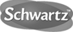 Schwartz logo in grayscale design.