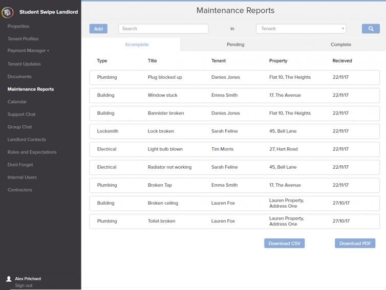 ashcourt-mainteneance-app-image