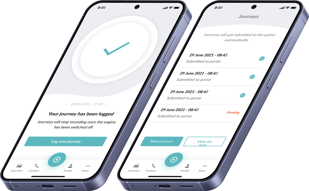 Marmalade young driver insurance app showing a logged journey