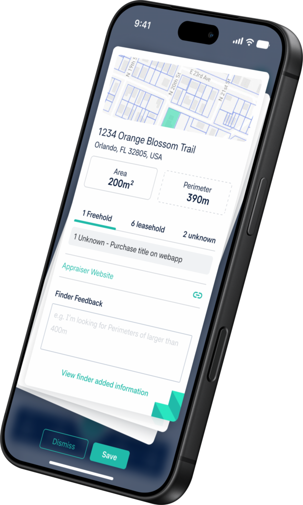 Image of Landtech's Site Swipe feature