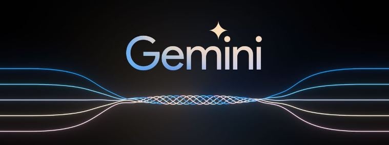 Google Gemini logo, announced at Google I/O 2024