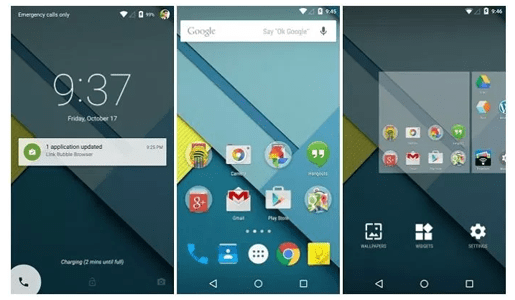 Android 5 Lollipop Sonin App Development Agency